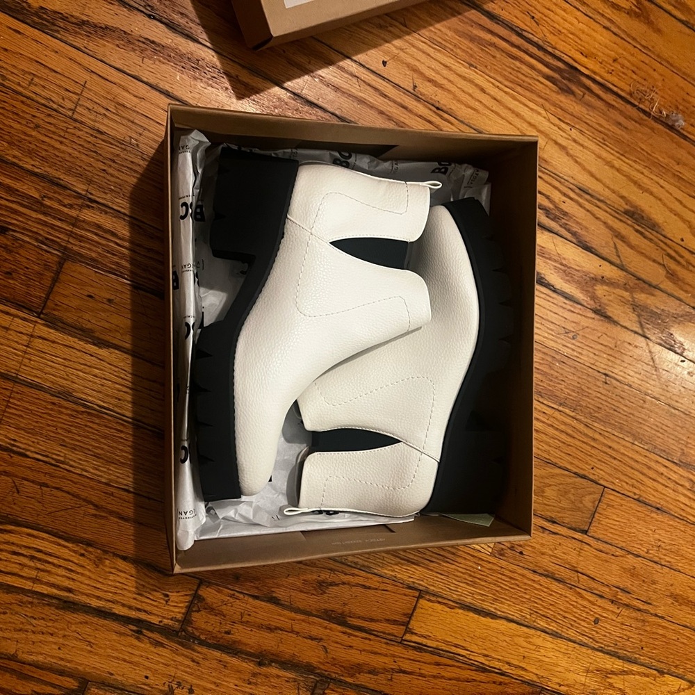 American Rag White Ankle Booties
